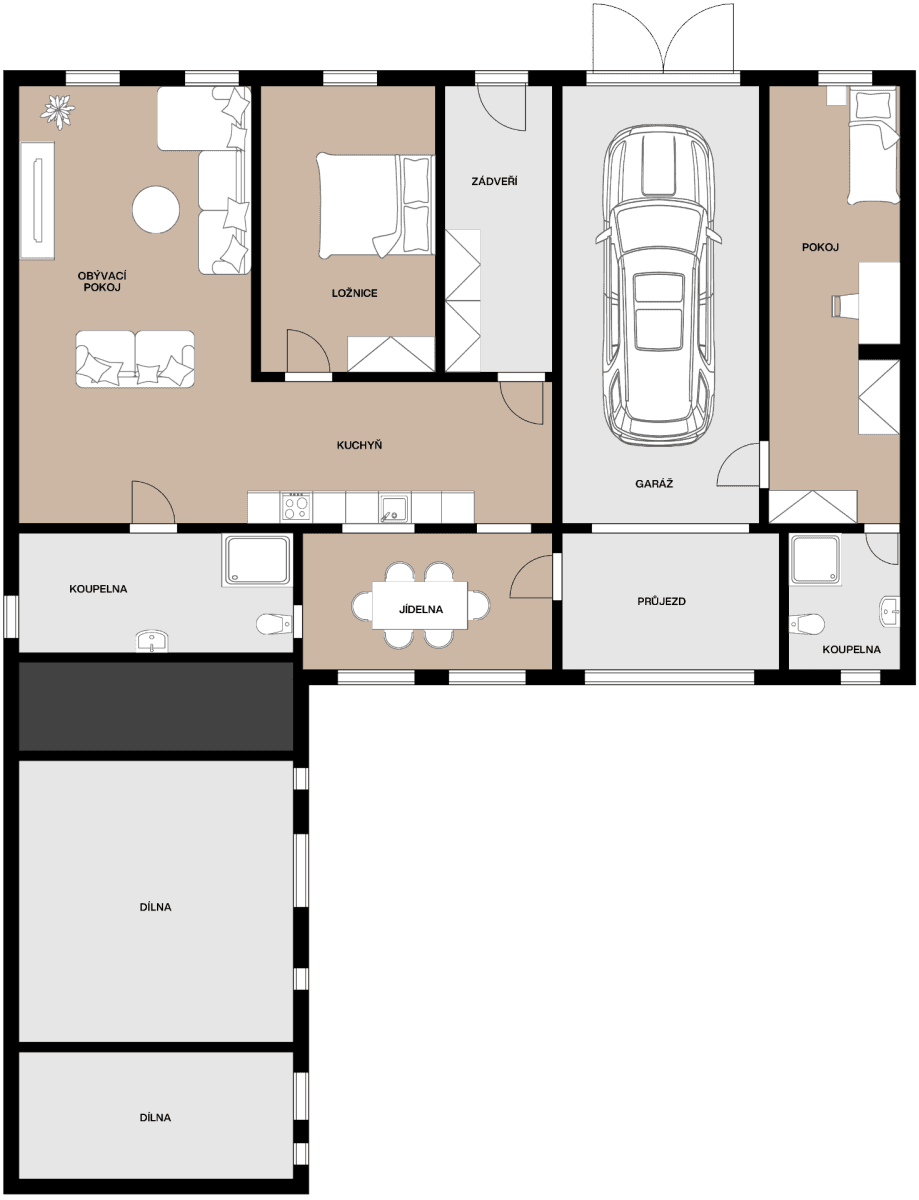 Prodej domu 157 m², pozemek 1.071 m², Kojátky, Jihomoravský kraj Prodej domu 157 m², pozemek 1.071 m², Kojátky, Jihomoravský kraj
