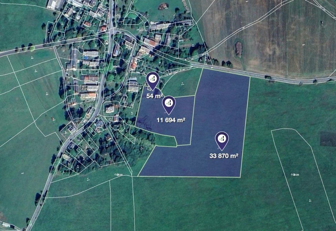 Prodej pozemku 45.618 m², Útvina, Karlovarský kraj Prodej pozemku 45.618 m², Útvina, Karlovarský kraj