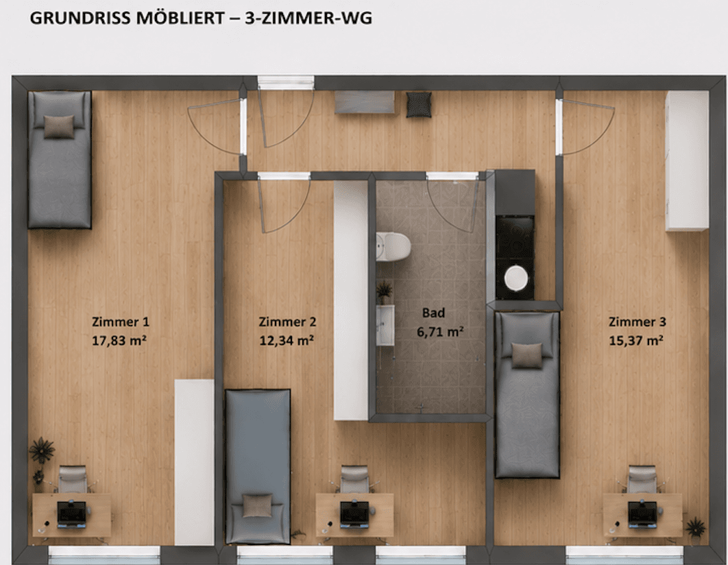 Prodej bytu 3+1 57 m², Hamburg, Hamburg Prodej bytu 3+1 57 m², Hamburg, Hamburg