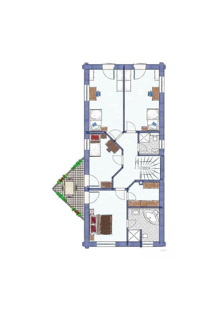 Pronájem domu 216 m², pozemek 416 m², Bachstr. 12, Orthofen, Bavorsko Pronájem domu 216 m², pozemek 416 m², Bachstr. 12, Orthofen, Bavorsko