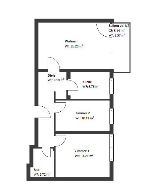 Prodej bytu 3+1 67 m², München, Bavorsko Prodej bytu 3+1 67 m², München, Bavorsko