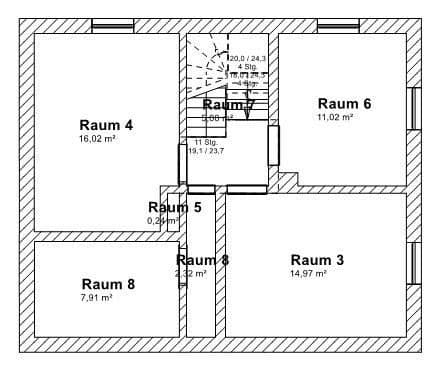 Prodej domu 179 m², pozemek 110 m², Waldalgesheim, Porýní-Falc Prodej domu 179 m², pozemek 110 m², Waldalgesheim, Porýní-Falc