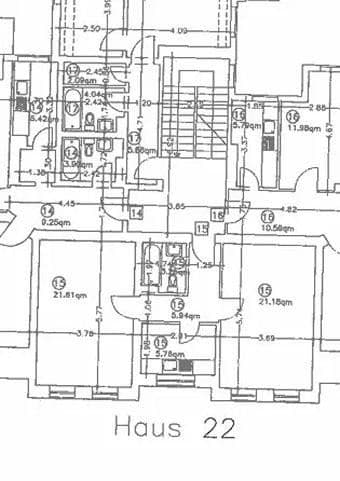 Pronájem bytu 2+1 60 m², Potsdam, Braniborsko Pronájem bytu 2+1 60 m², Potsdam, Braniborsko