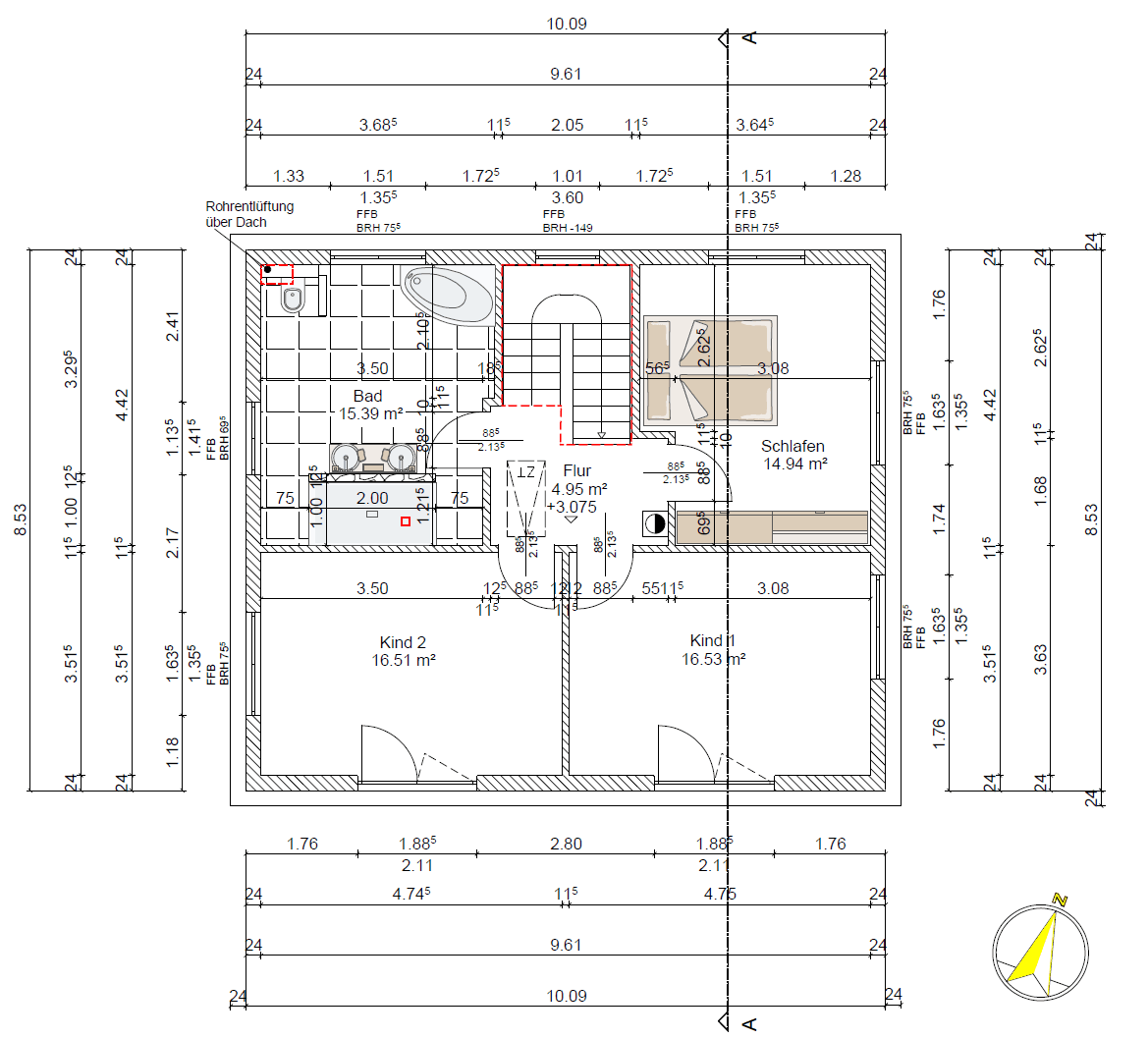 Pronájem domu 190 m², pozemek 1.010 m², Panketal, Braniborsko Pronájem domu 190 m², pozemek 1.010 m², Panketal, Braniborsko