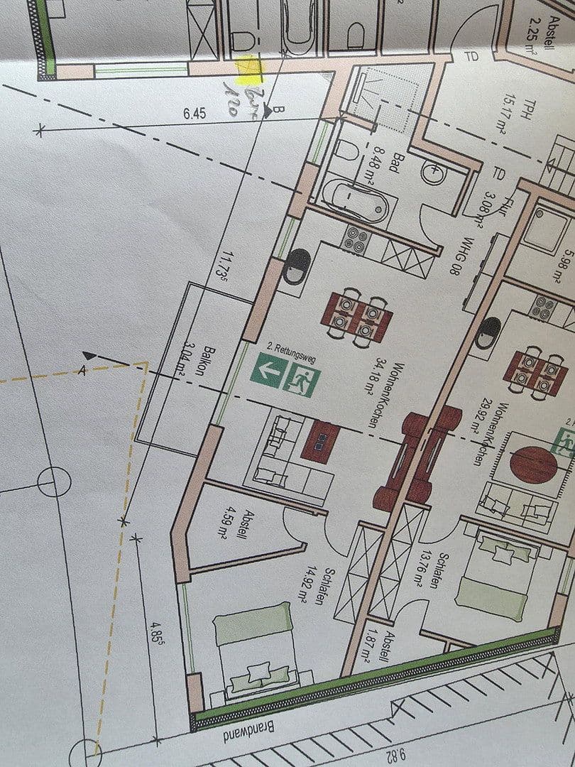 Pronájem bytu 3+kk 86 m², Schafblumenhalde 15, Horb am Neckar, Bádensko-Württembersko Pronájem bytu 3+kk 86 m², Schafblumenhalde 15, Horb am Neckar, Bádensko-Württembersko