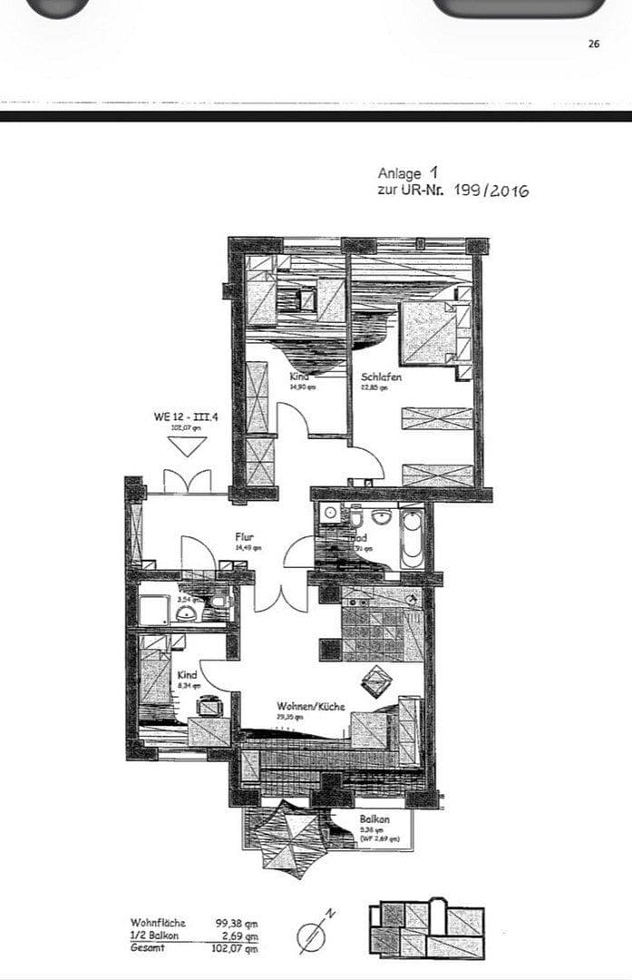 Prodej bytu 4+1 100 m², Oranienburg, Braniborsko Prodej bytu 4+1 100 m², Oranienburg, Braniborsko