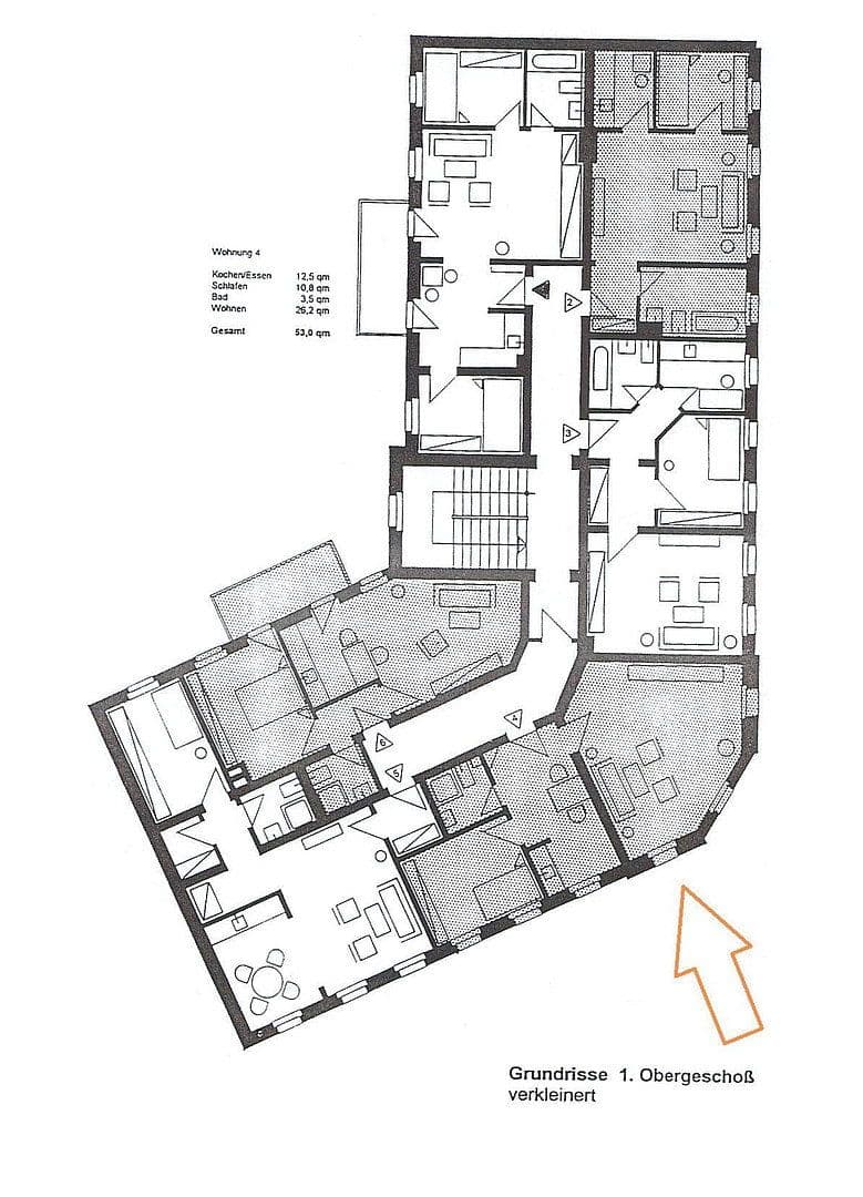 Prodej bytu 2+1 53 m², Bergstr. 42, Chemnitz, Sasko Prodej bytu 2+1 53 m², Bergstr. 42, Chemnitz, Sasko