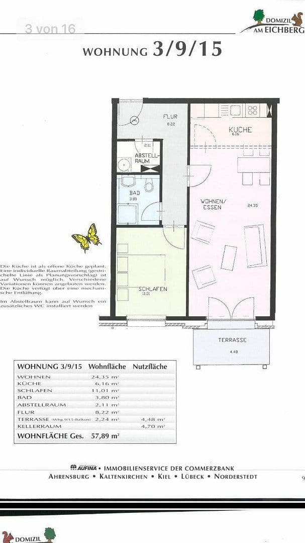 Prodej bytu 2+1 58 m², Bad Segeberg, Šlesvicko-Holštýnsko Prodej bytu 2+1 58 m², Bad Segeberg, Šlesvicko-Holštýnsko