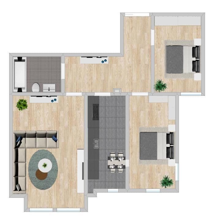 Prodej bytu 3+1 88 m², Weststraße 49, Plauen, Sasko Prodej bytu 3+1 88 m², Weststraße 49, Plauen, Sasko