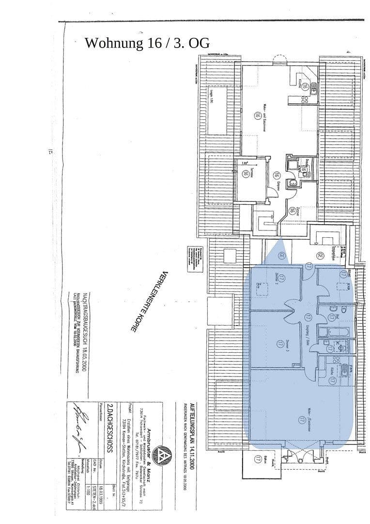 Prodej bytu 4+1 102 m², Kirchstrasse 20, Kernen im Remstal, Bádensko-Württembersko Prodej bytu 4+1 102 m², Kirchstrasse 20, Kernen im Remstal, Bádensko-Württembersko
