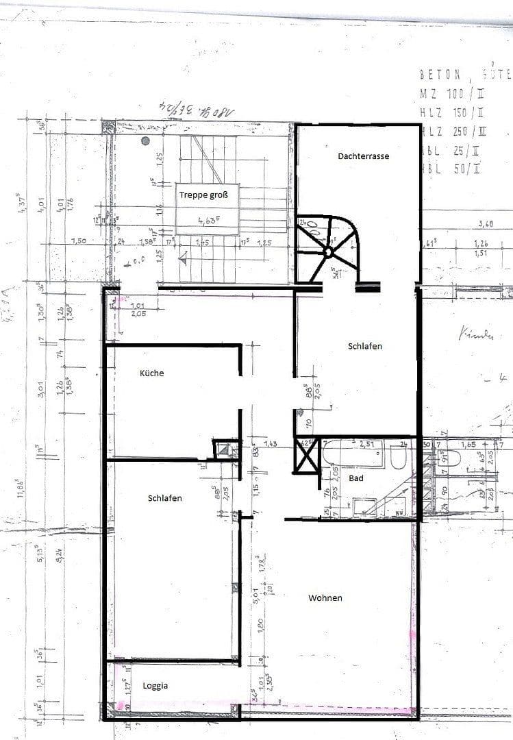 Pronájem bytu 3+1 90 m², Passau, Bavorsko Pronájem bytu 3+1 90 m², Passau, Bavorsko