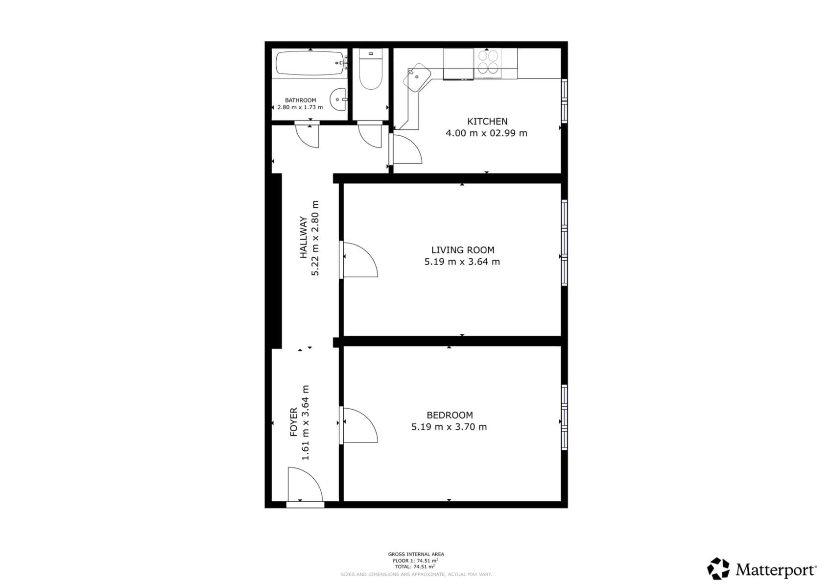 Pronájem bytu 2+1 65 m², Kremličkova, Praha, Praha Pronájem bytu 2+1 65 m², Kremličkova, Praha, Praha