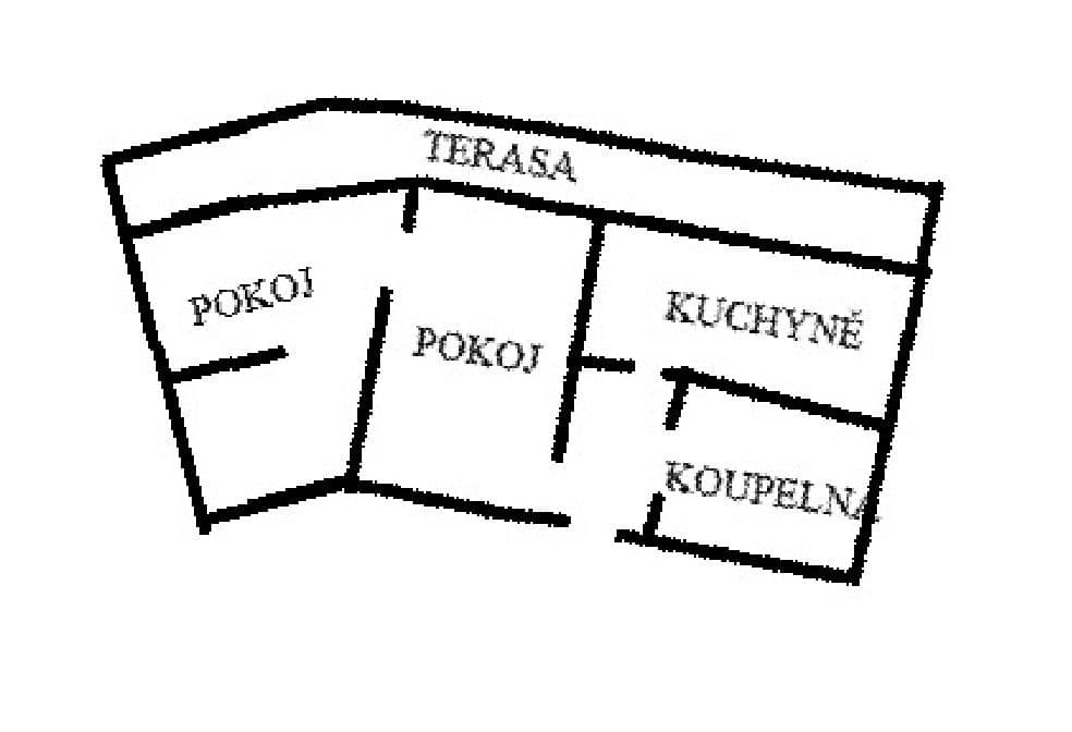 Pronájem bytu 2+1 53 m², Vrchlického, Praha, Praha Pronájem bytu 2+1 53 m², Vrchlického, Praha, Praha