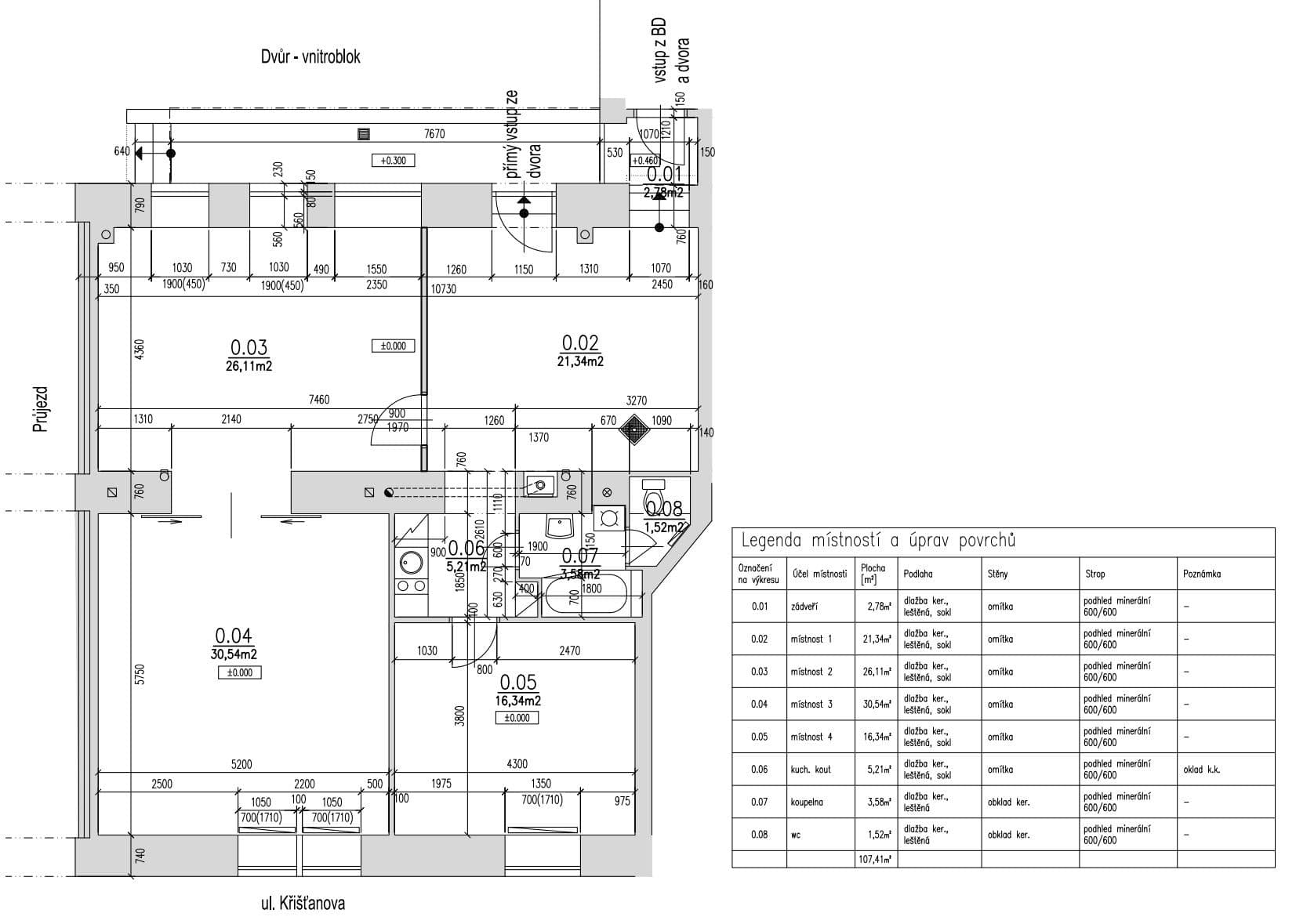 Prodej kanceláře 100 m², Křišťanova, Praha, Praha Prodej kanceláře 100 m², Křišťanova, Praha, Praha