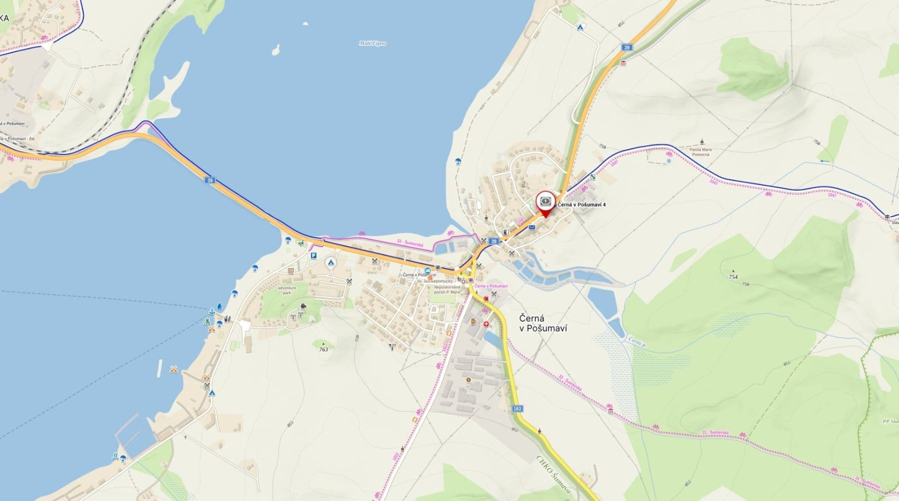 Prodej bytu 2+1 58 m², Černá v Pošumaví, Jihočeský kraj Prodej bytu 2+1 58 m², Černá v Pošumaví, Jihočeský kraj