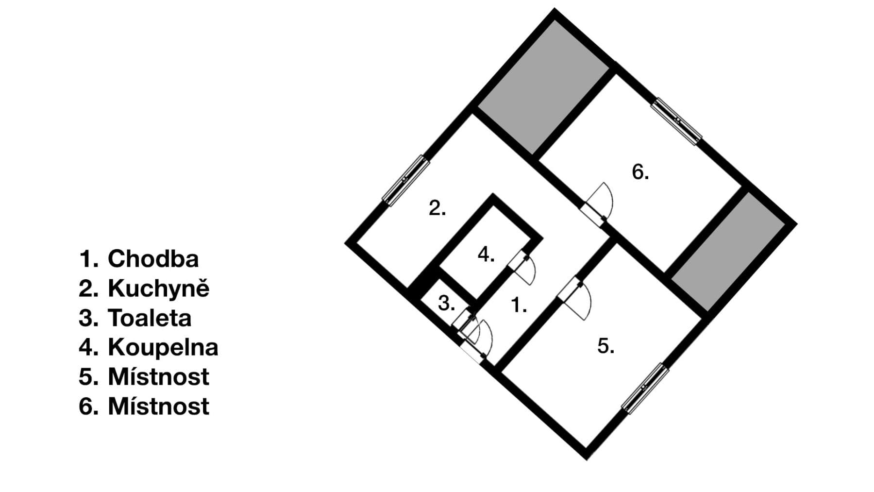 Prodej bytu 2+1 58 m², Černá v Pošumaví, Jihočeský kraj Prodej bytu 2+1 58 m², Černá v Pošumaví, Jihočeský kraj