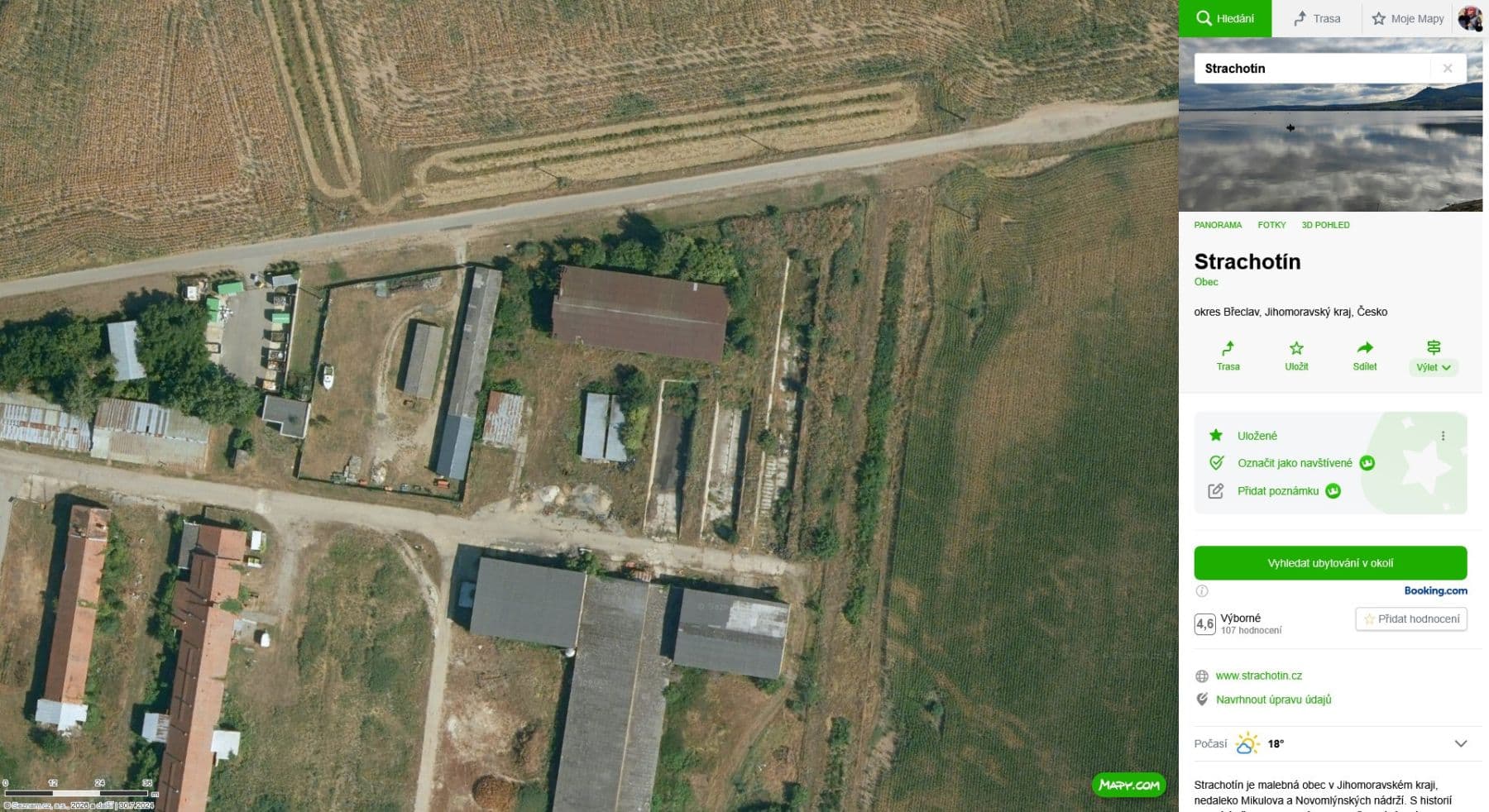 Prodej pozemku 2.465 m², Strachotín, Jihomoravský kraj Prodej pozemku 2.465 m², Strachotín, Jihomoravský kraj