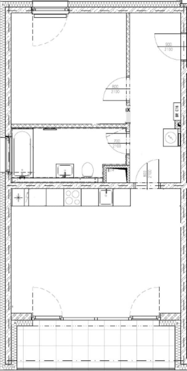 Pronájem bytu 2+kk 60 m², Pod Krocínkou, Praha, Praha Pronájem bytu 2+kk 60 m², Pod Krocínkou, Praha, Praha