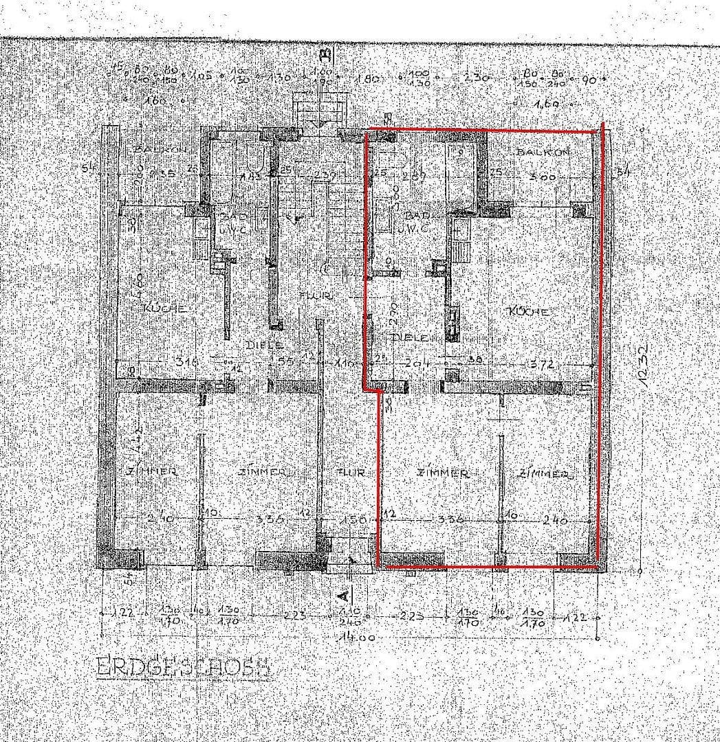 Pronájem bytu 3+1 58 m², Hohenzollernstr.5, Duissern, Severní Porýní-Vestfálsko Pronájem bytu 3+1 58 m², Hohenzollernstr.5, Duissern, Severní Porýní-Vestfálsko
