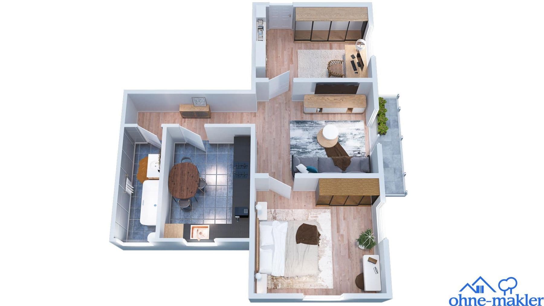 Pronájem bytu 3+1 65 m², Pfalzstraße 00, Bad Kreuznach, Porýní-Falc Pronájem bytu 3+1 65 m², Pfalzstraße 00, Bad Kreuznach, Porýní-Falc
