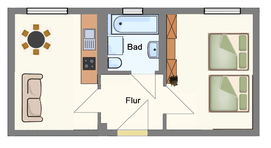 Prodej bytu 2+1 40 m², Reusaer Straße 21, Plauen, Sasko Prodej bytu 2+1 40 m², Reusaer Straße 21, Plauen, Sasko