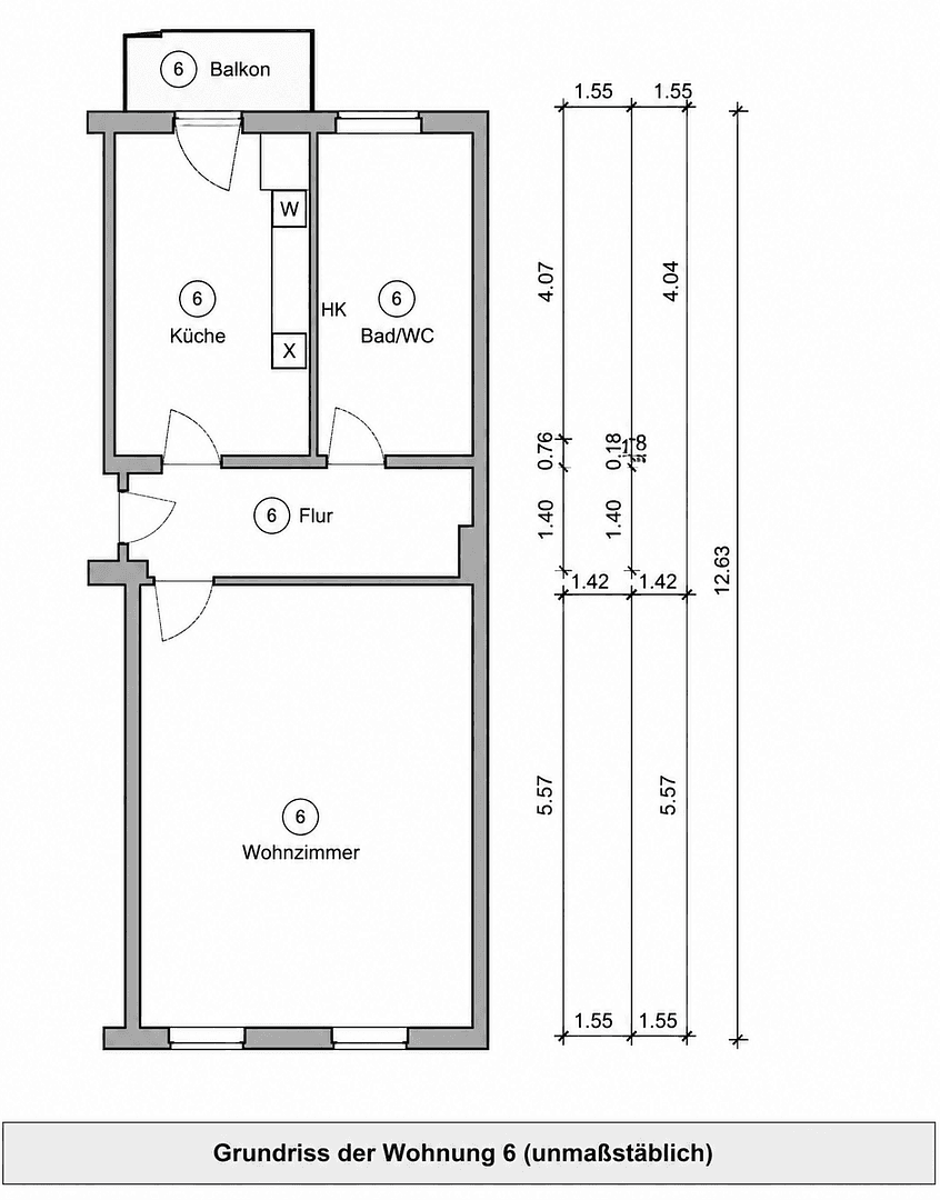 Prodej bytu 1+1 47 m², Metzer Str 17, Berlin, Berlín Prodej bytu 1+1 47 m², Metzer Str 17, Berlin, Berlín