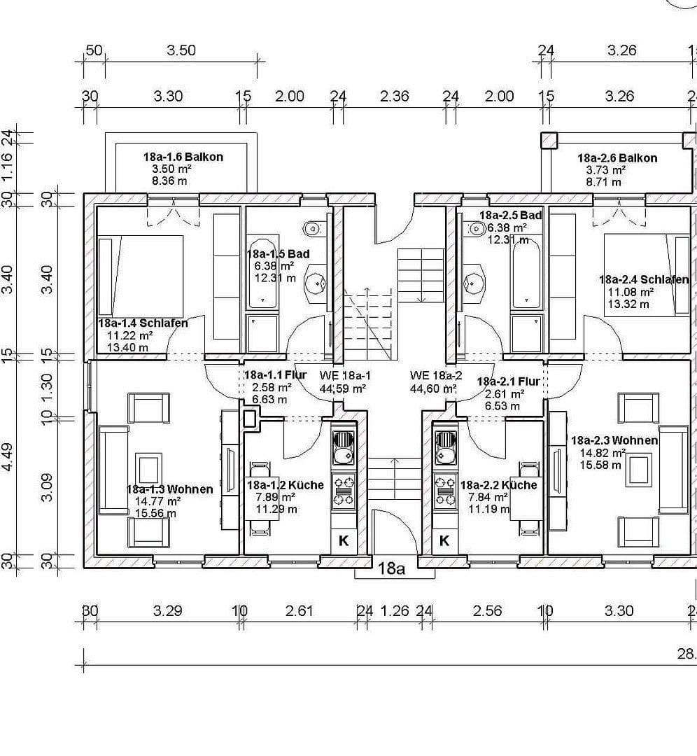 Pronájem bytu 2+1 45 m², Taucha, Sasko Pronájem bytu 2+1 45 m², Taucha, Sasko