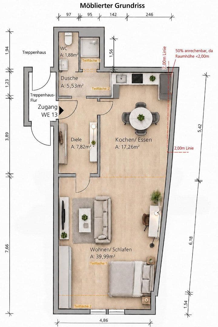 Pronájem bytu 1+kk 73 m², Grabenstr. 6, Marbach am Neckar, Bádensko-Württembersko Pronájem bytu 1+kk 73 m², Grabenstr. 6, Marbach am Neckar, Bádensko-Württembersko