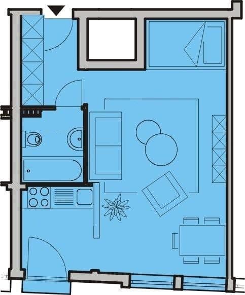Prodej bytu 1+kk 35 m², Maastrichterstr. 38, Köln, Severní Porýní-Vestfálsko Prodej bytu 1+kk 35 m², Maastrichterstr. 38, Köln, Severní Porýní-Vestfálsko
