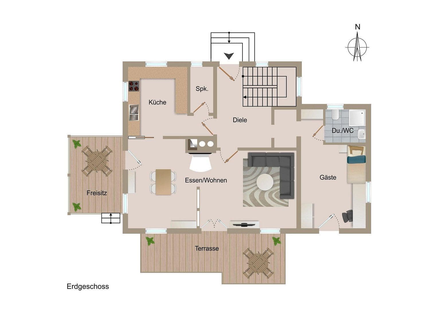 Prodej domu 111 m², pozemek 630 m², Altenstadt, Bavorsko Prodej domu 111 m², pozemek 630 m², Altenstadt, Bavorsko