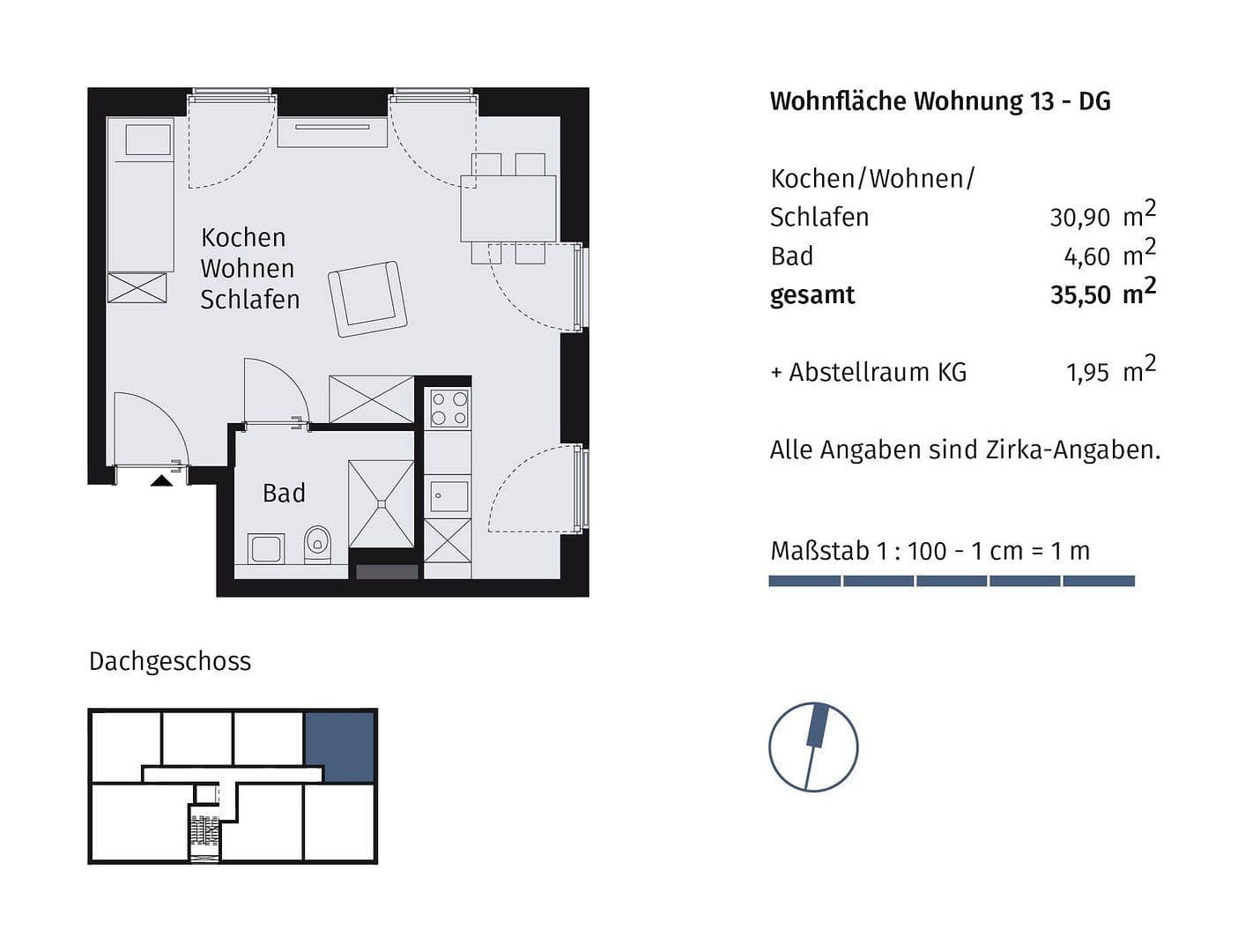 Pronájem bytu 2+1 36 m², Richard-Tauber-Straße 3, München, Bavorsko Pronájem bytu 2+1 36 m², Richard-Tauber-Straße 3, München, Bavorsko