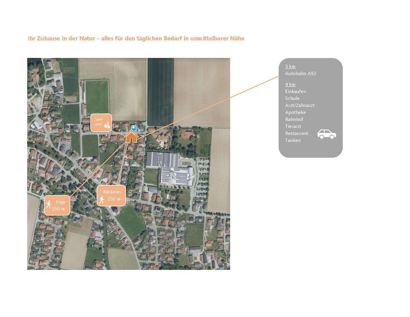 Prodej domu 153 m², pozemek 196 m², Pfanzeltstraße 3a, Wallersdorf, Bavorsko Prodej domu 153 m², pozemek 196 m², Pfanzeltstraße 3a, Wallersdorf, Bavorsko