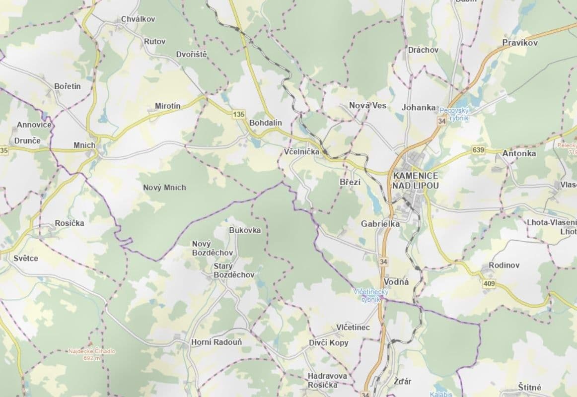 Prodej pozemku 2.518 m², Horní Radouň, Jihočeský kraj Prodej pozemku 2.518 m², Horní Radouň, Jihočeský kraj