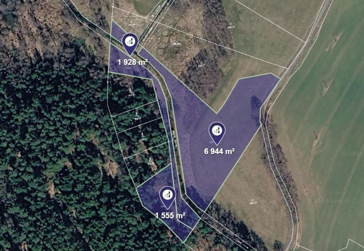 Prodej pozemku 10.427 m², Novosedly nad Nežárkou, Jihočeský kraj Prodej pozemku 10.427 m², Novosedly nad Nežárkou, Jihočeský kraj