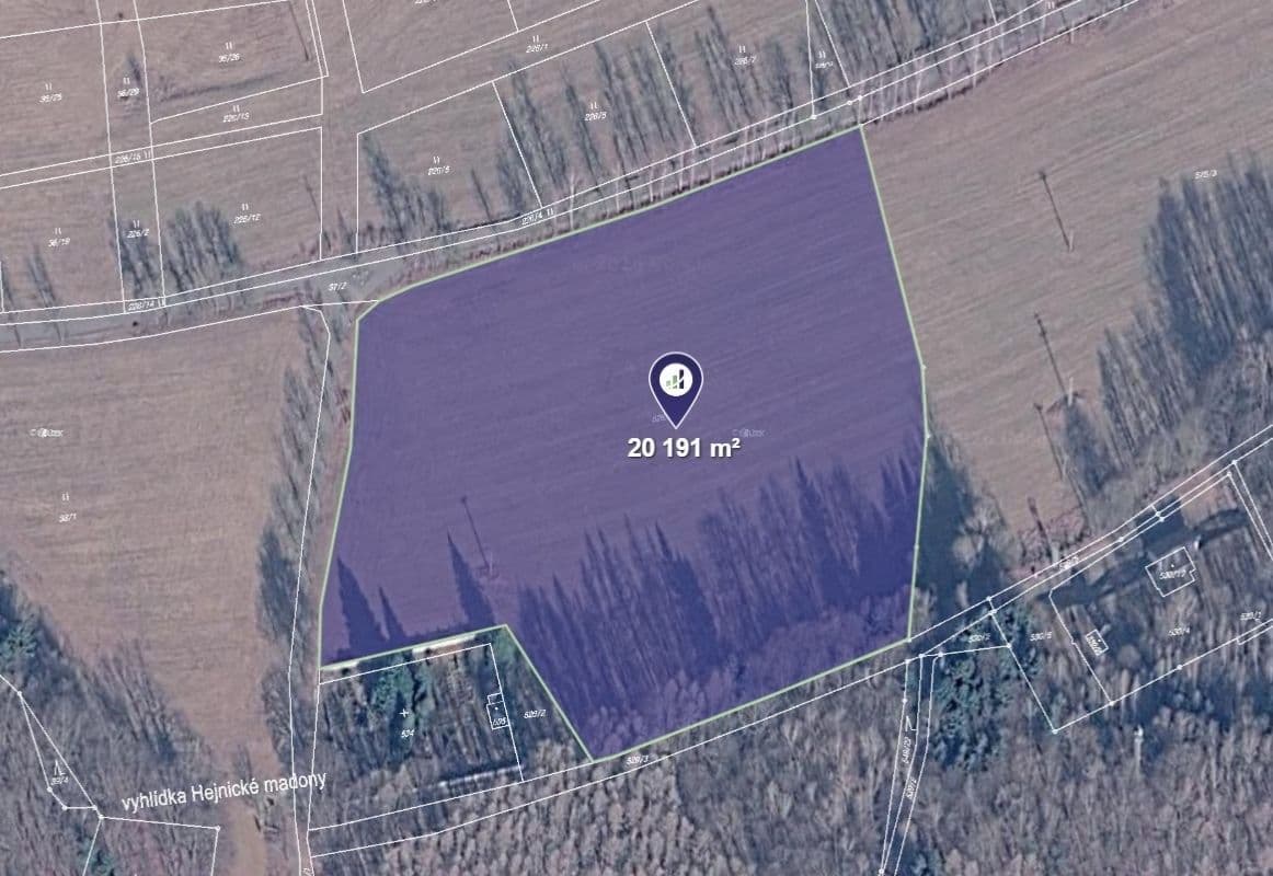 Prodej pozemku 20.191 m², Lázně Libverda, Liberecký kraj Prodej pozemku 20.191 m², Lázně Libverda, Liberecký kraj