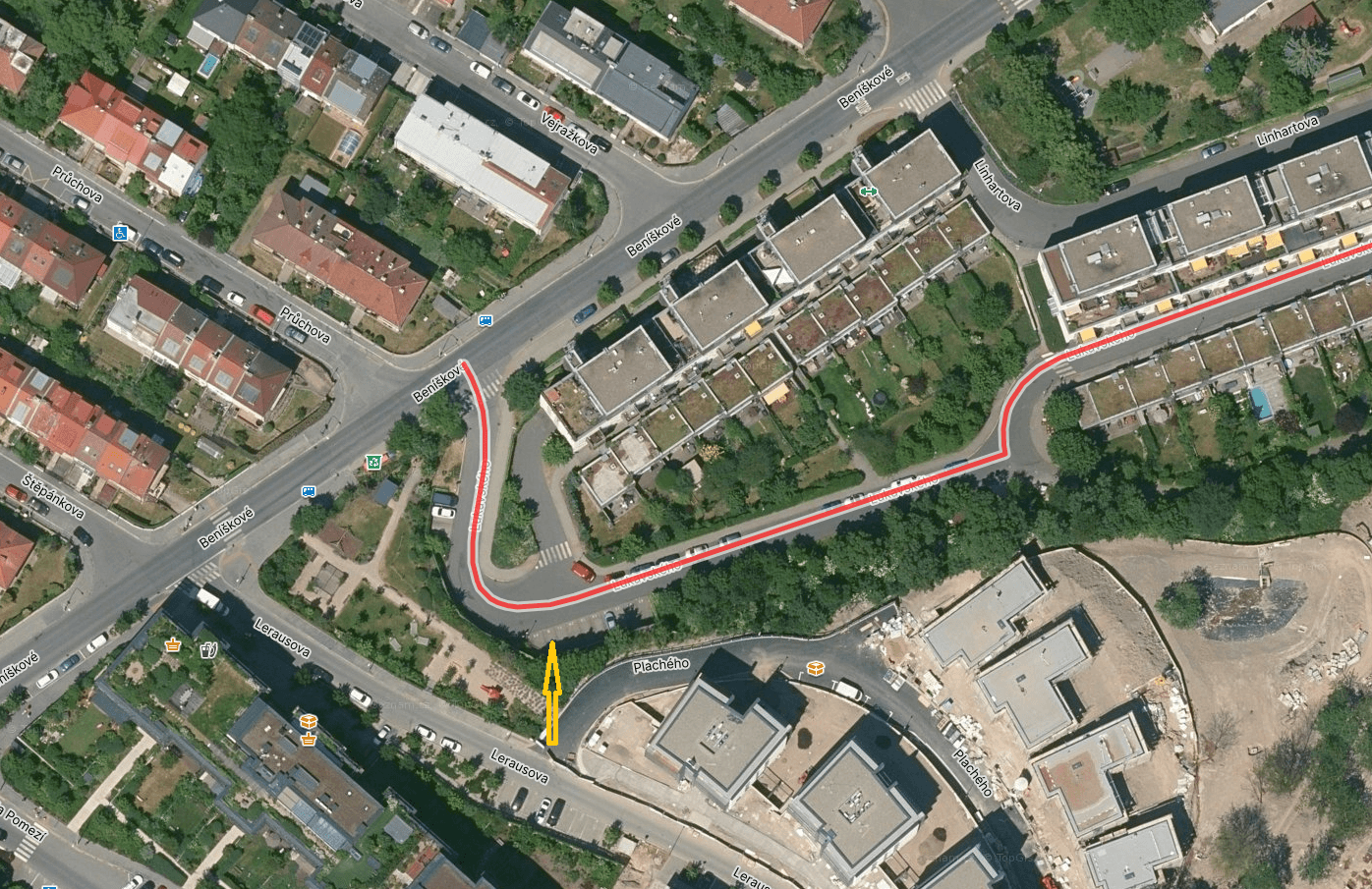 Pronájem garáže 12 m², Lukavského, Praha, Praha Pronájem garáže 12 m², Lukavského, Praha, Praha