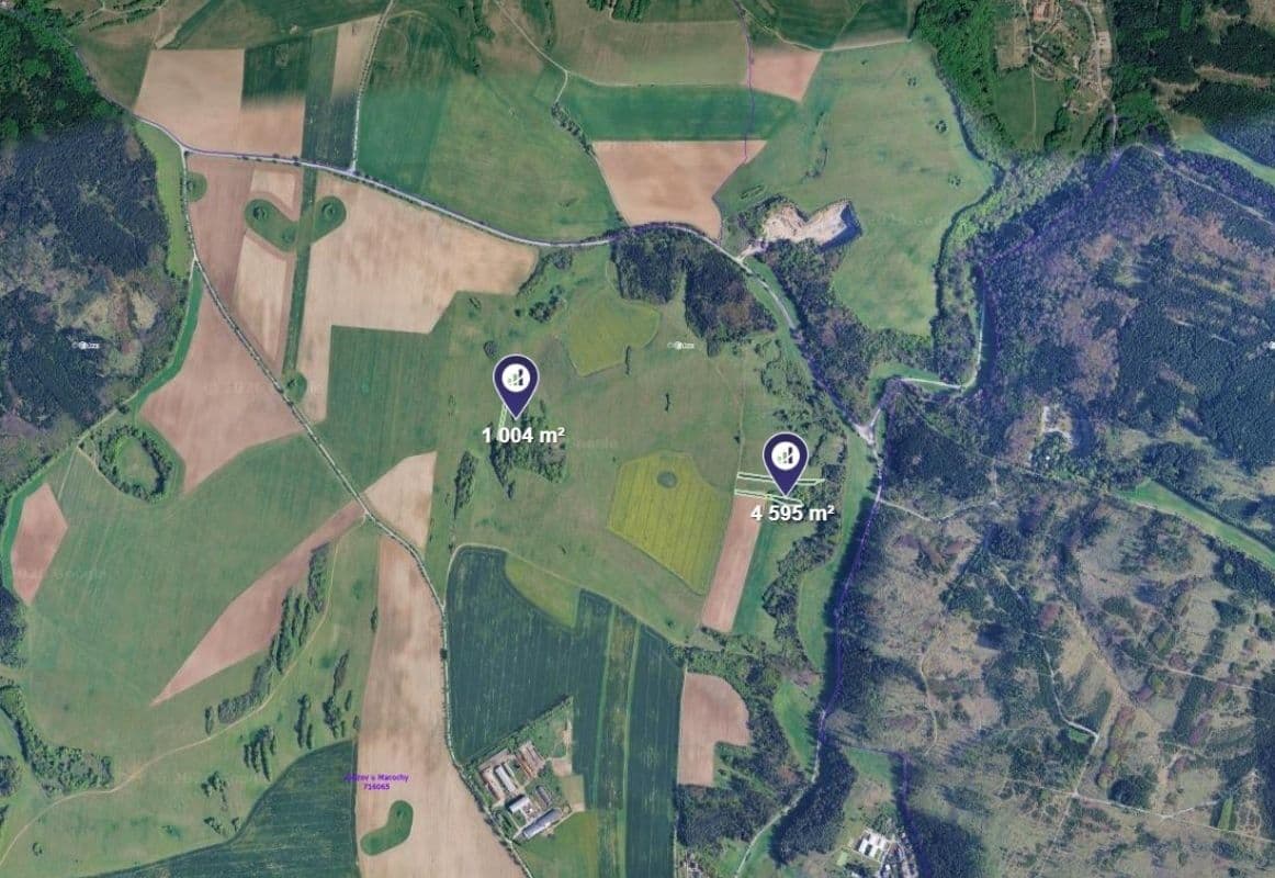 Prodej pozemku 5.599 m², Ostrov u Macochy, Jihomoravský kraj Prodej pozemku 5.599 m², Ostrov u Macochy, Jihomoravský kraj