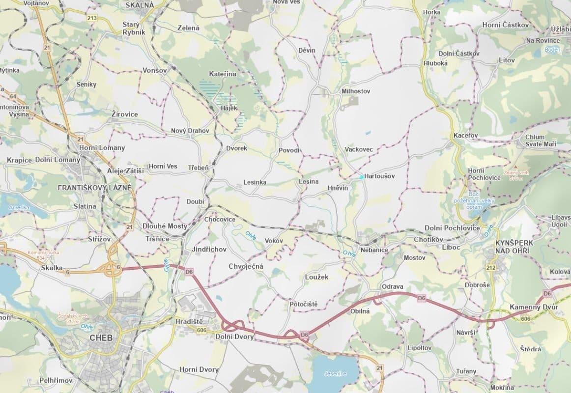 Prodej pozemku 9.202 m², Nebanice, Karlovarský kraj Prodej pozemku 9.202 m², Nebanice, Karlovarský kraj