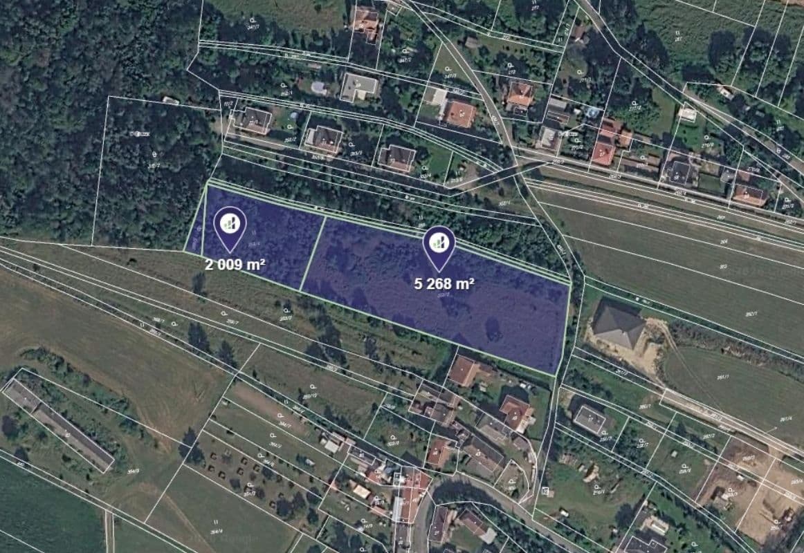 Prodej pozemku 3.639 m², Pavlíkov, Středočeský kraj Prodej pozemku 3.639 m², Pavlíkov, Středočeský kraj