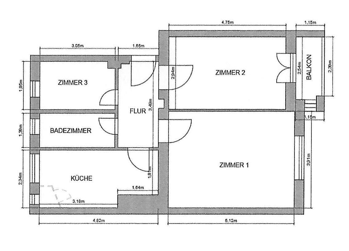 Prodej bytu 3+1 62 m², Berlin, Berlín Prodej bytu 3+1 62 m², Berlin, Berlín