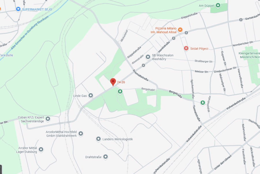 Pronájem bytu 1+1 30 m², Stahlstr.24-26, Duisburg, Severní Porýní-Vestfálsko Pronájem bytu 1+1 30 m², Stahlstr.24-26, Duisburg, Severní Porýní-Vestfálsko