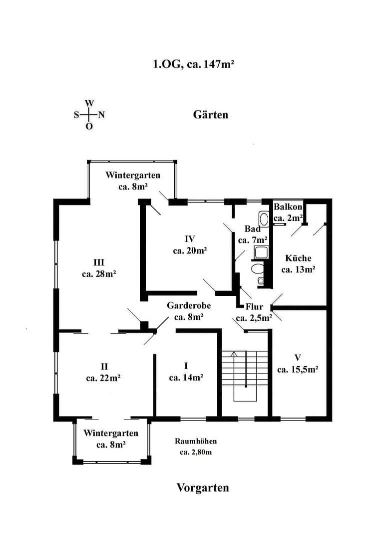 Pronájem bytu 5+1 147 m², Hildesheim, Dolní Sasko Pronájem bytu 5+1 147 m², Hildesheim, Dolní Sasko