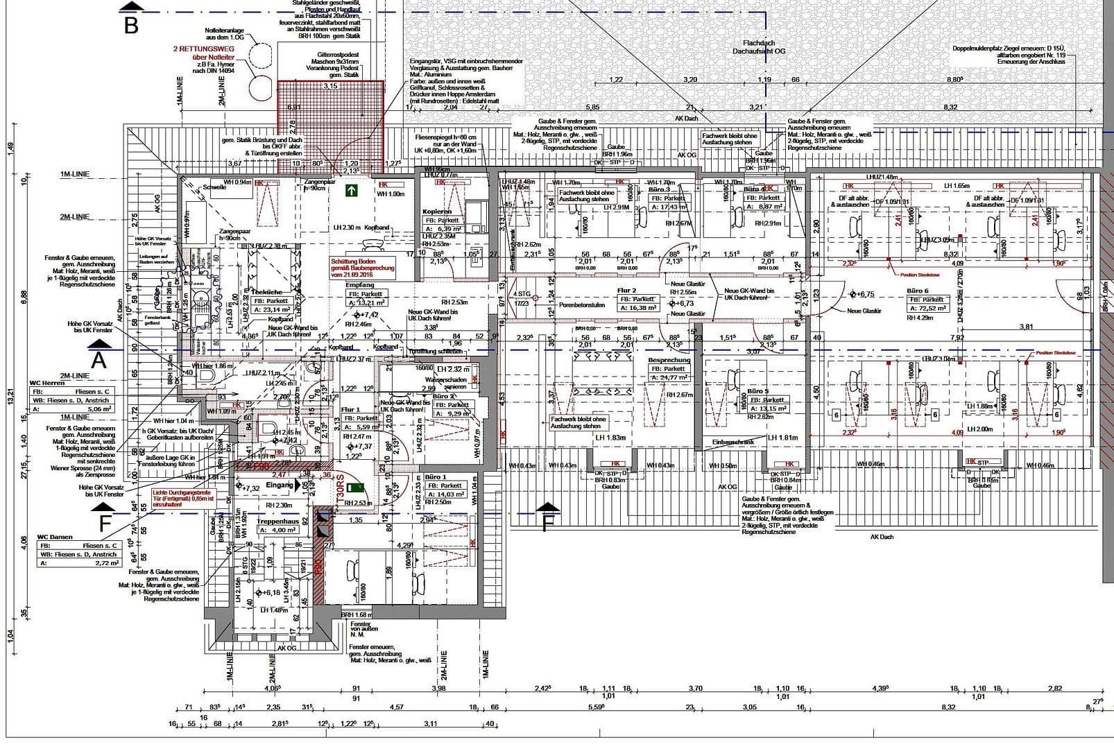 Pronájem kanceláře 235 m², Bergerstraße 35, Witten, Severní Porýní-Vestfálsko Pronájem kanceláře 235 m², Bergerstraße 35, Witten, Severní Porýní-Vestfálsko