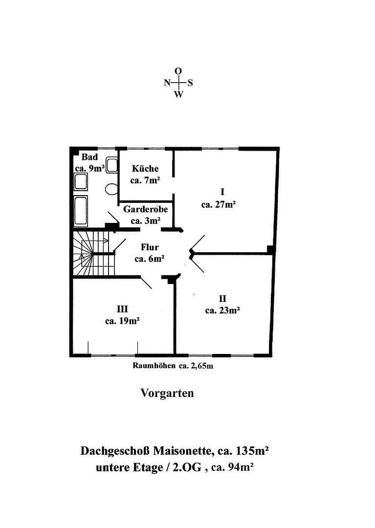 Pronájem bytu 4+1 135 m², Hildesheim, Dolní Sasko Pronájem bytu 4+1 135 m², Hildesheim, Dolní Sasko