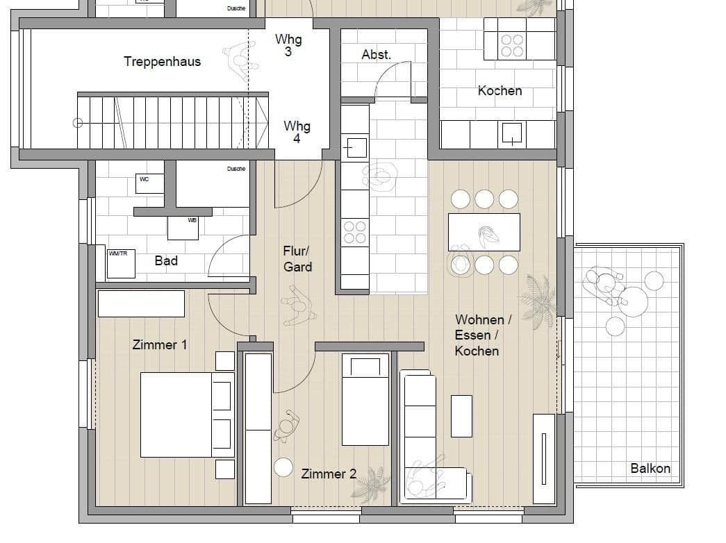 Prodej bytu 3+1 79 m², Burgstraße, Bad Krozingen, Bádensko-Württembersko Prodej bytu 3+1 79 m², Burgstraße, Bad Krozingen, Bádensko-Württembersko