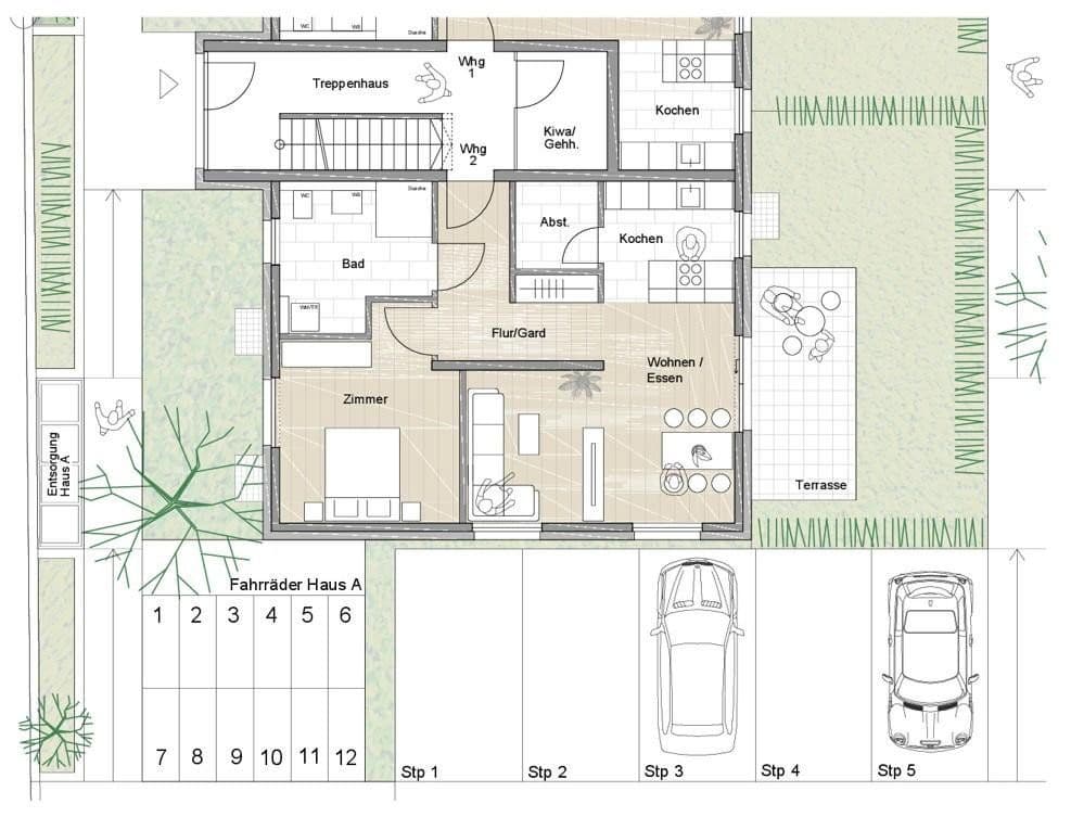 Prodej bytu 2+1 74 m², Burgstraße, Bad Krozingen, Bádensko-Württembersko Prodej bytu 2+1 74 m², Burgstraße, Bad Krozingen, Bádensko-Württembersko