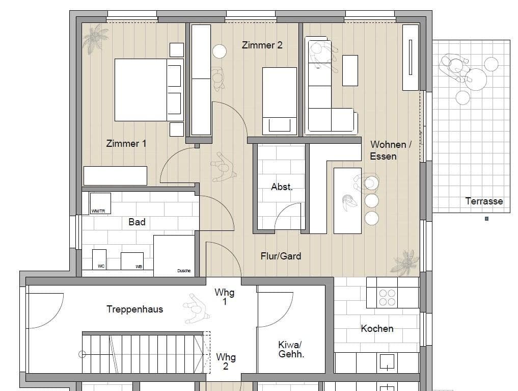 Prodej bytu 3+1 80 m², Bad Krozingen, Bádensko-Württembersko Prodej bytu 3+1 80 m², Bad Krozingen, Bádensko-Württembersko