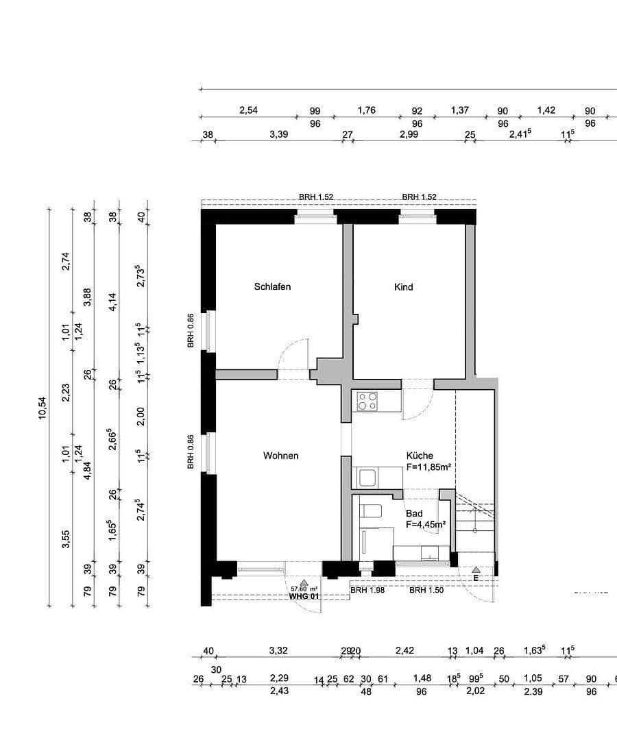 Pronájem bytu 3+1 63 m², Reckahner Dorfstr. 12, Kloster Lehnin, Braniborsko Pronájem bytu 3+1 63 m², Reckahner Dorfstr. 12, Kloster Lehnin, Braniborsko