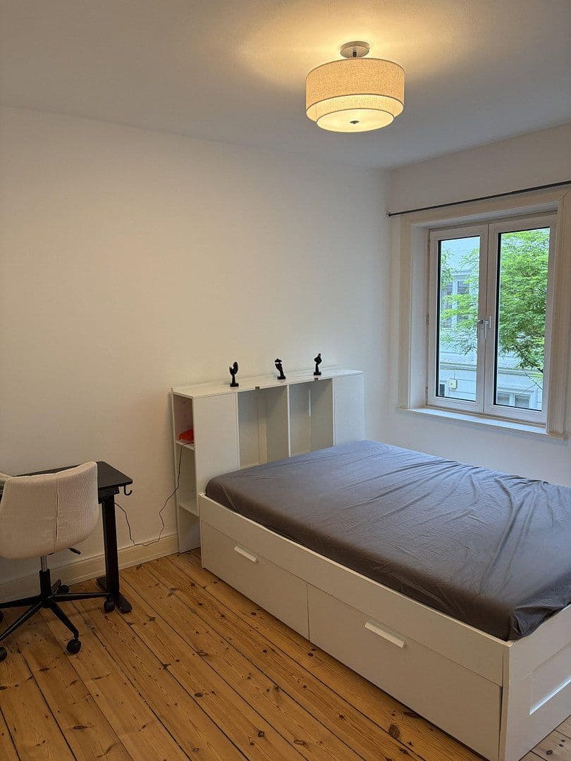 Pronájem bytu 1+kk 36 m², Lindenallee 36D, Hamburg, Hamburg Pronájem bytu 1+kk 36 m², Lindenallee 36D, Hamburg, Hamburg