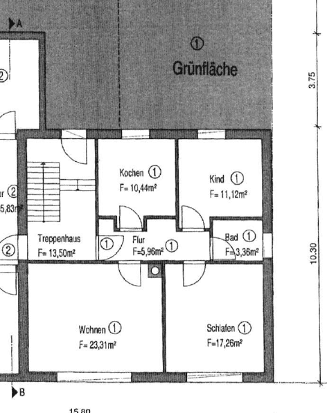 Prodej bytu 3+1 71 m², Moltkestr. 9, Eggenstein-Leopoldshafen, Bádensko-Württembersko Prodej bytu 3+1 71 m², Moltkestr. 9, Eggenstein-Leopoldshafen, Bádensko-Württembersko